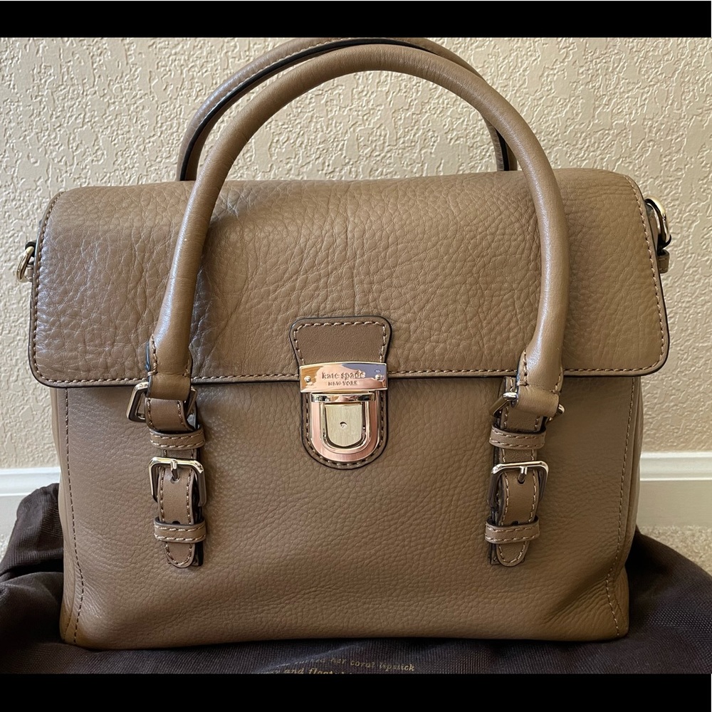 Kate Spade Lola Avenue Rollins Leather Satchel